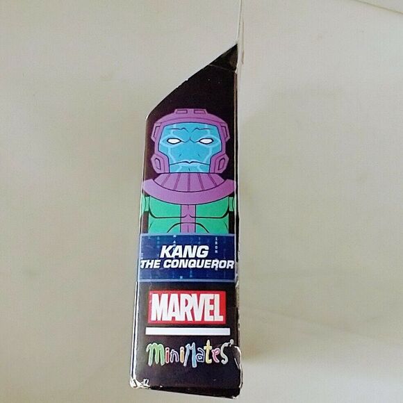 MiniMates Marvel's Avengers Assemble: MS. MARVEL & KANG THE CONQUEROR NIB - Picture 3 of 5